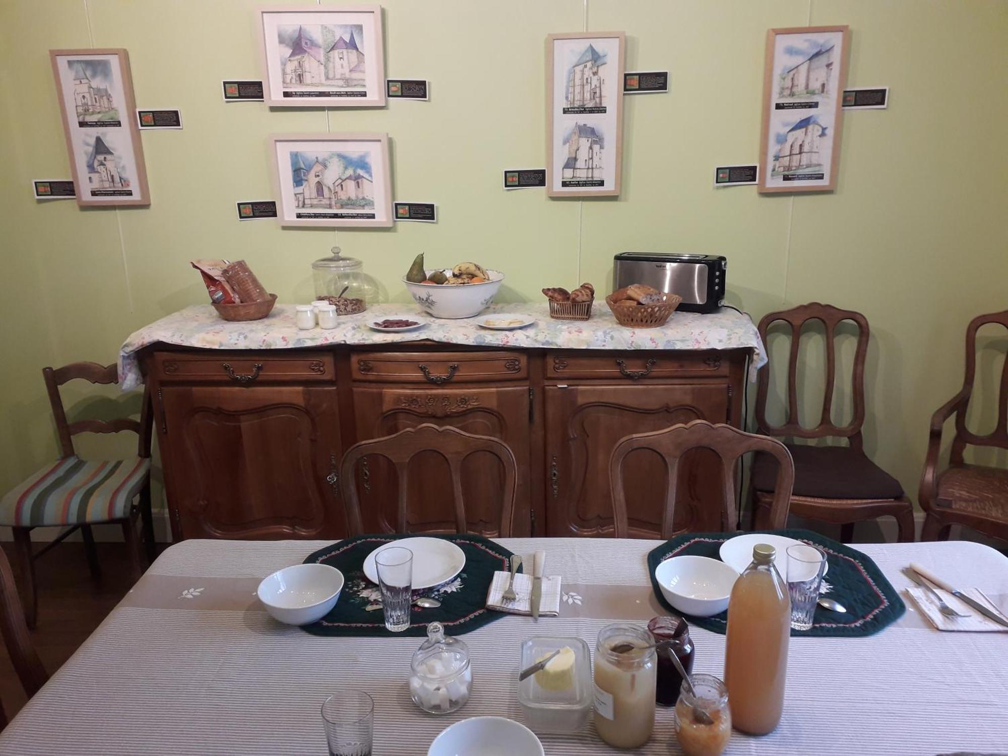 Gite Tante Aurore Et Chambres D'Hotes Chemery-Chehery Buitenkant foto